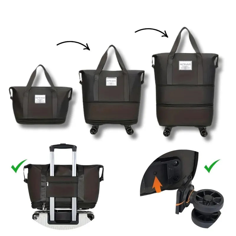 Bolso expandible de 3 niveles